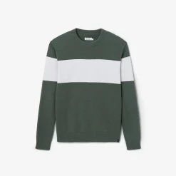 Jules Pull col rond colorblock - Pull
