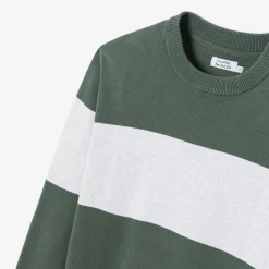 Jules Pull col rond colorblock - Pull