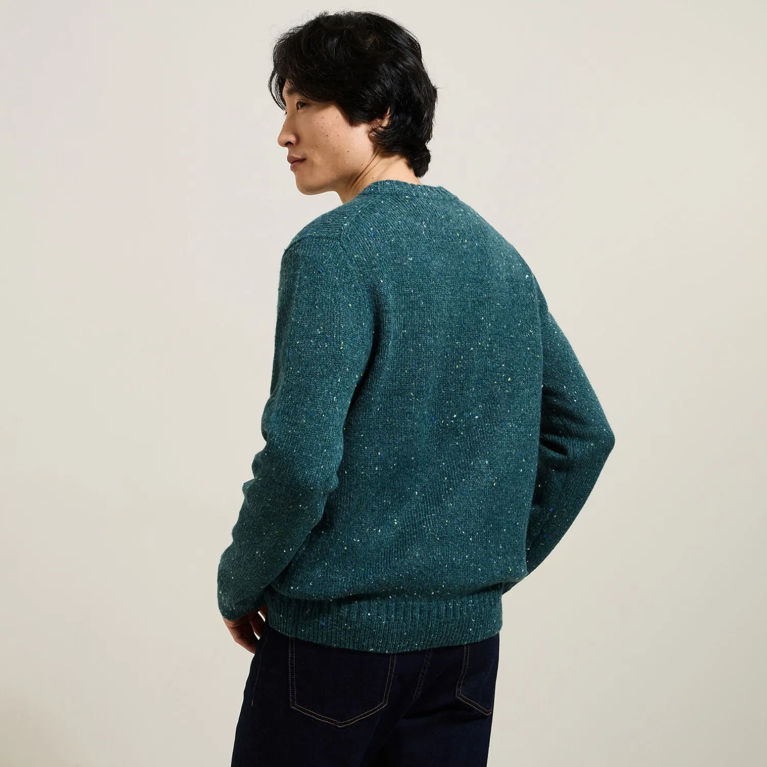 Jules Pull col rond doux- Pull