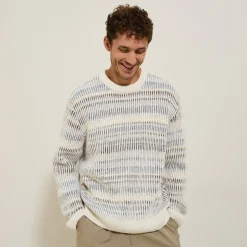 Jules Pull col rond effet dégradé- Pull