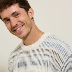 Jules Pull col rond effet dégradé- Pull