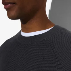 Jules Pull col rond en cote- Pull