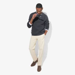 Jules Pull col rond en cote- Pull