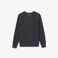 Jules Pull col rond en cote- Pull