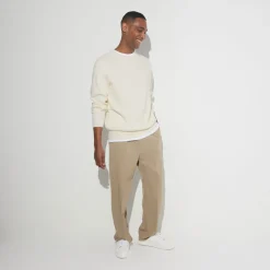 Jules Pull col rond en cote- Pull