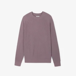 Jules Pull col rond en cote- Pull