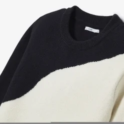 Jules Pull col rond jacquard paysage- Pull