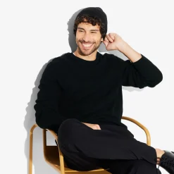 Jules Pull col rond jeux de points reliéfés- Pull