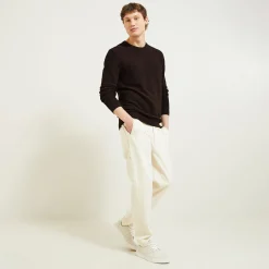 Jules Pull col rond jeux de points fantaisie- Smart Casual|Pull