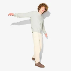 Jules Pull col rond jeux de points- Pull