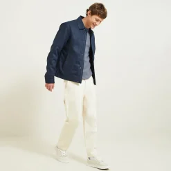 Jules Pull col rond jeux de points fantaisie- Smart Casual|Pull