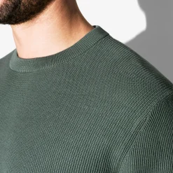 Jules Pull col rond jeux de points- Pull