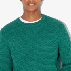 Jules Pull col rond jeux de points reliéfés- Pull