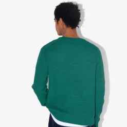 Jules Pull col rond jeux de points reliéfés- Pull