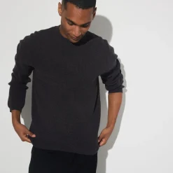 Jules Pull col rond jeux de points- Pull