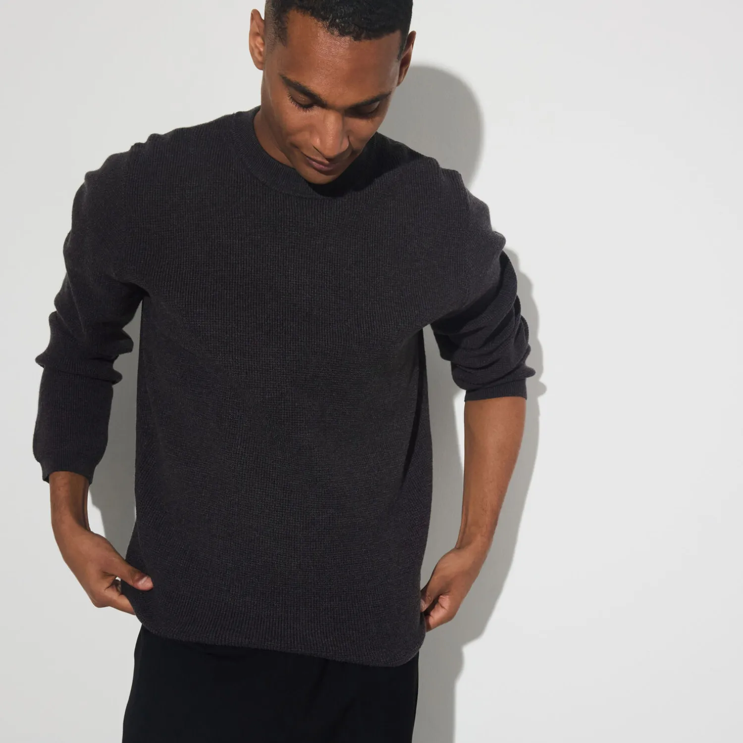 Jules Pull col rond jeux de points- Pull