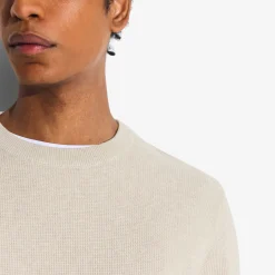 Jules Pull col rond jeux de points- Pull