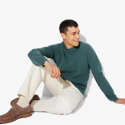 Jules Pull col rond jeux de points- Pull