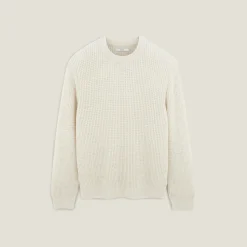 Jules Pull col rond jeux de points fantaisie- Pull