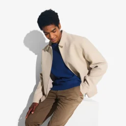 Jules Pull col rond jeux de points- Pull