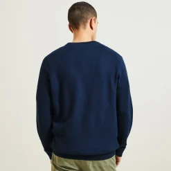 Jules Pull col rond micro alvéole- Pull