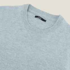 Jules Pull col rond mélange mérinos cachemire- Pull