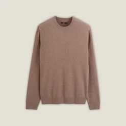 Jules Pull col rond mélange mérinos cachemire- Pull