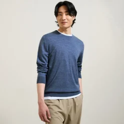 Jules Pull col rond mérinos- Pull