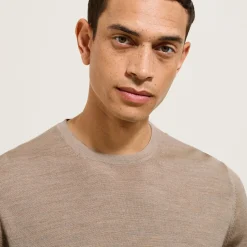 Jules Pull col rond mérinos- Pull