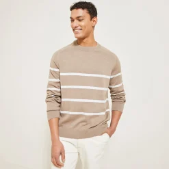 Jules Pull col rond rayé- Smart Casual|Pull