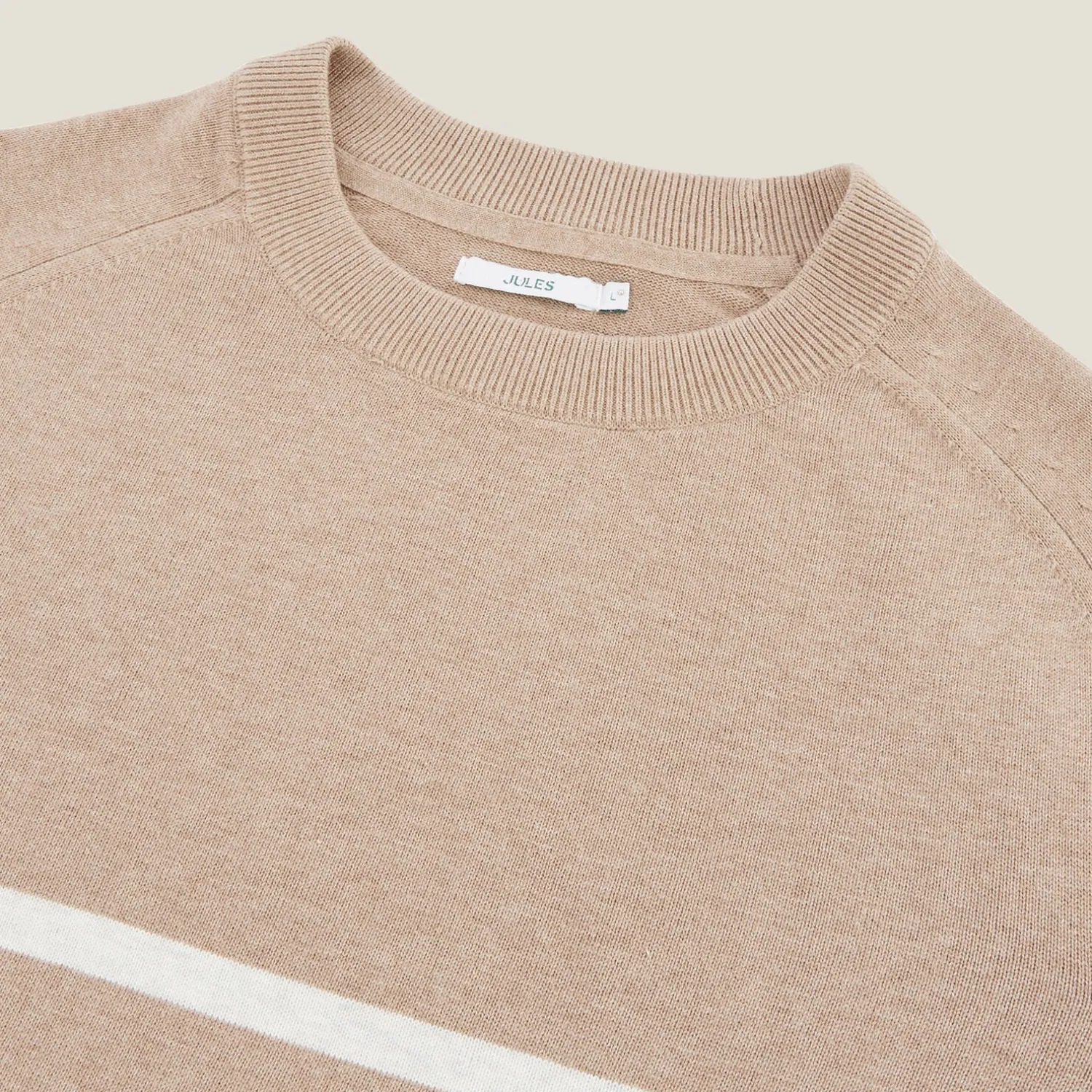 Jules Pull col rond rayé- Smart Casual|Pull