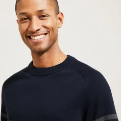 Jules Pull col rond rayé- Smart Casual|Pull