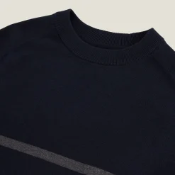 Jules Pull col rond rayé- Smart Casual|Pull