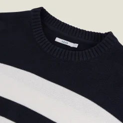 Jules Pull col rond rayé- Smart Casual|Pull