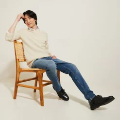 Jules Pull col rond sans coutures- Pull