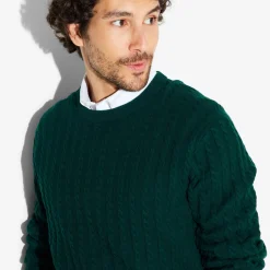 Jules Pull col rond torsade- Pull