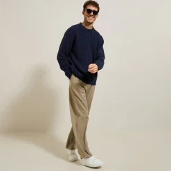 Jules Pull col rond torsade- Pull