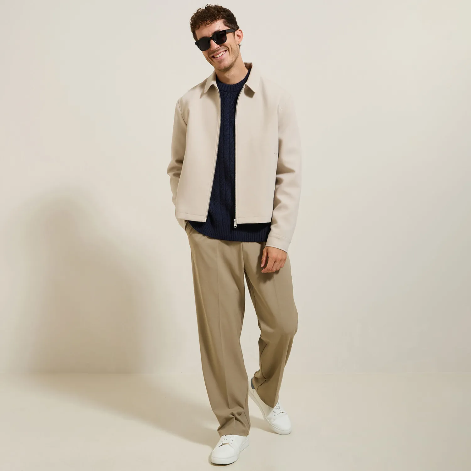 Jules Pull col rond torsade- Pull