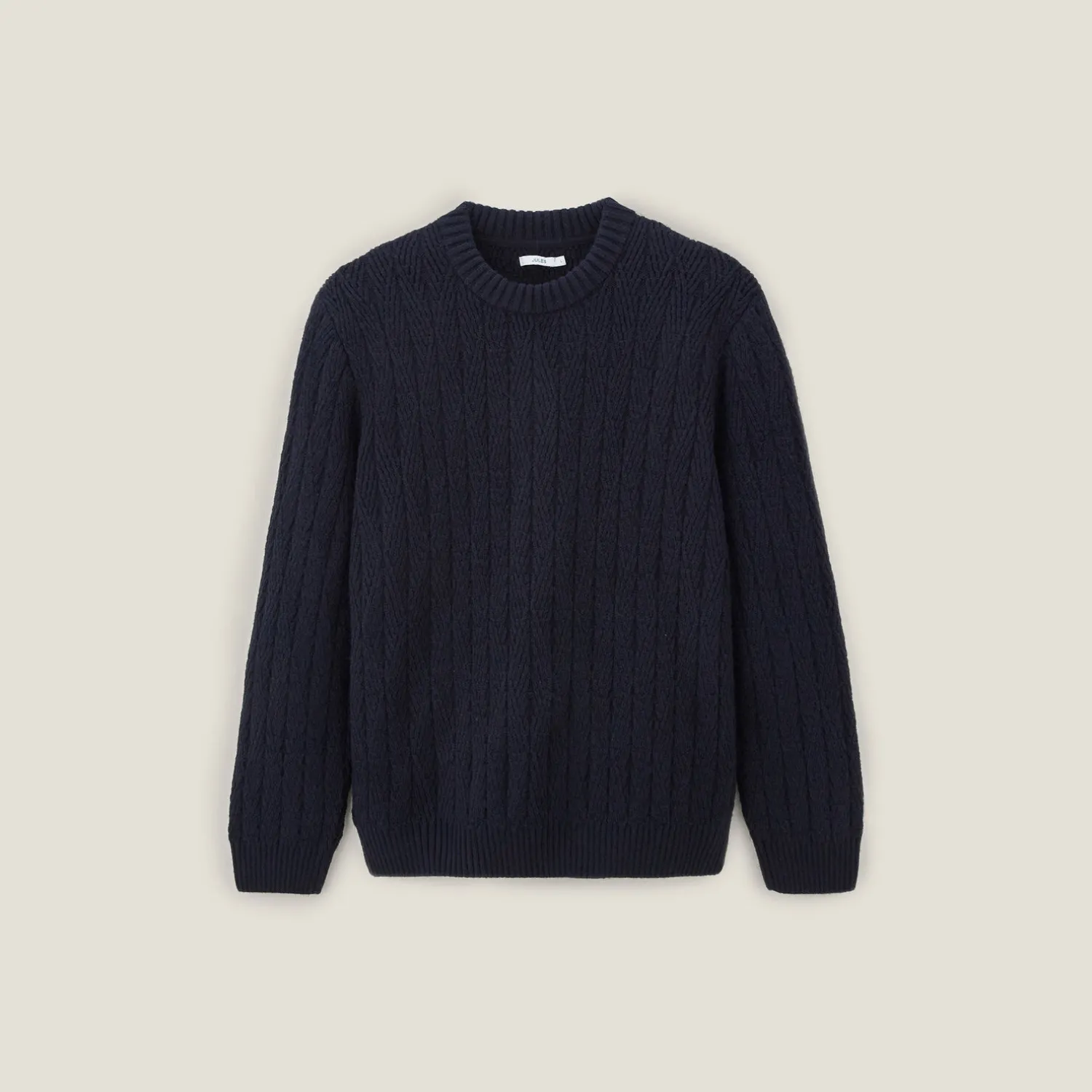 Jules Pull col rond torsade- Pull