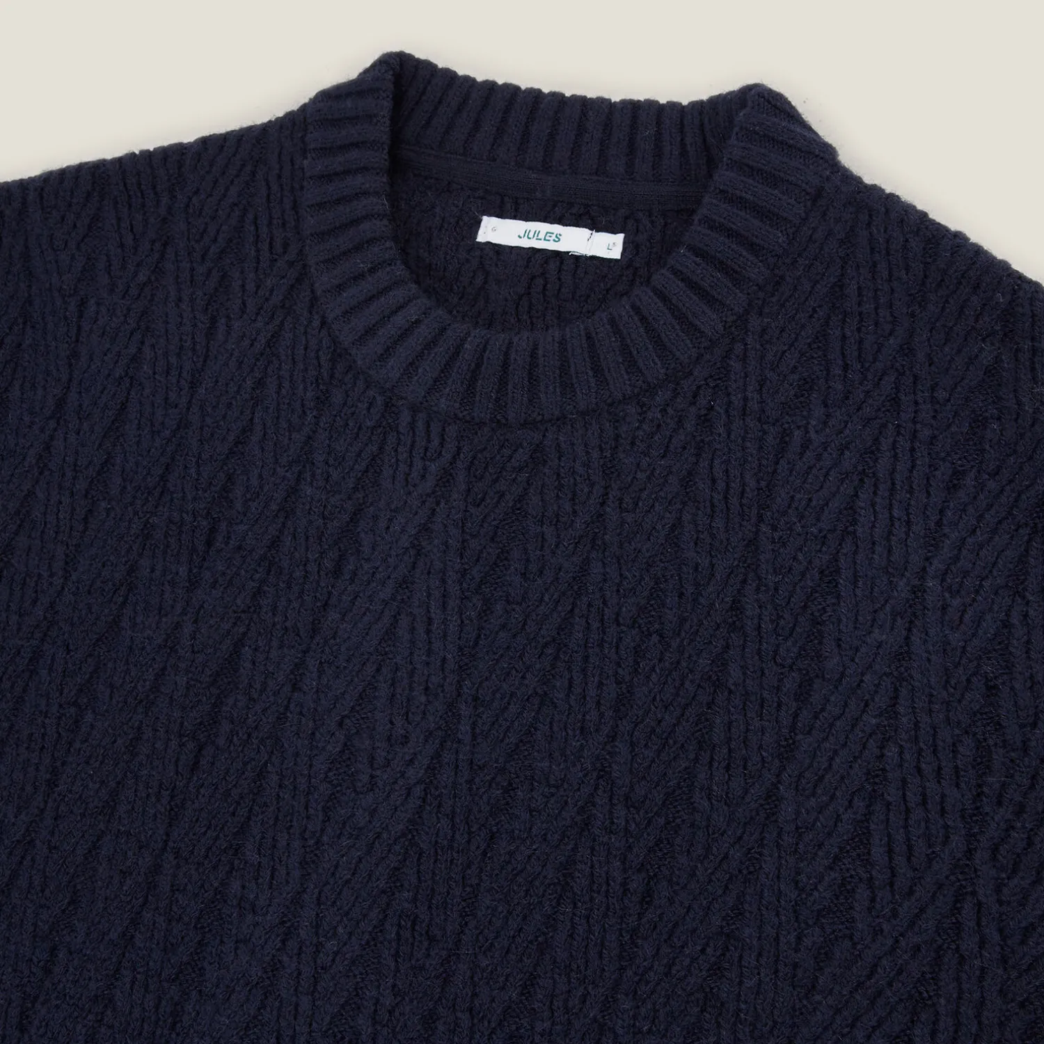 Jules Pull col rond torsade- Pull