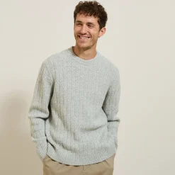 Jules Pull col rond torsade- Pull