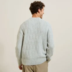 Jules Pull col rond torsade- Pull