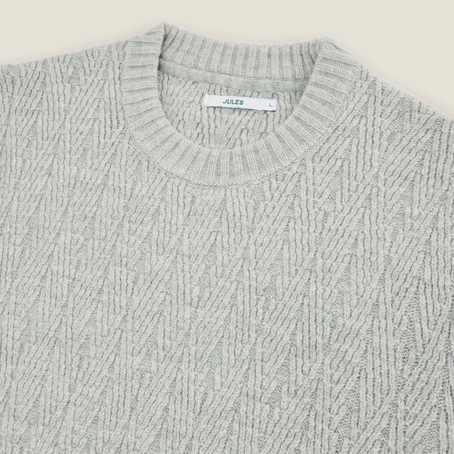 Jules Pull col rond torsade- Pull