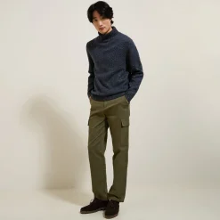 Jules Pull col roulé doux- Pull