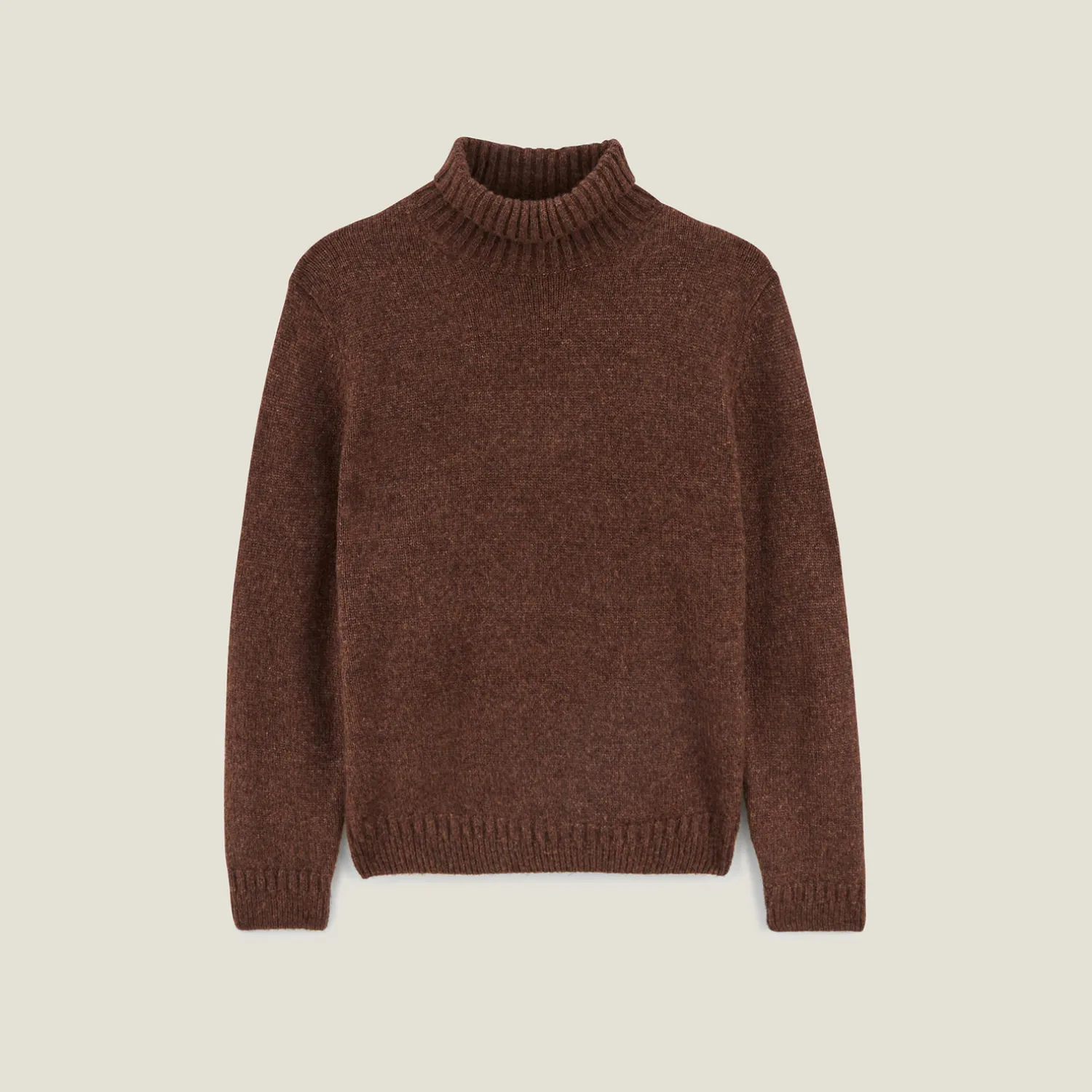 Jules Pull col roulé doux- Pull