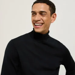 Jules Pull col roulé mérinos- Pull