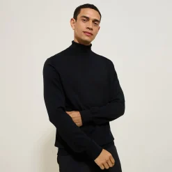 Jules Pull col roulé mérinos- Pull