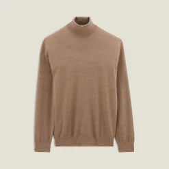 Jules Pull col roulé mérinos- Pull