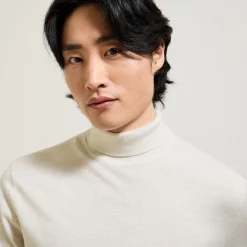 Jules Pull col roulé mérinos- Pull