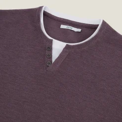 Jules Pull col tunisien 2 en 1- Pull